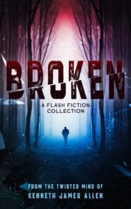 Broken book cover